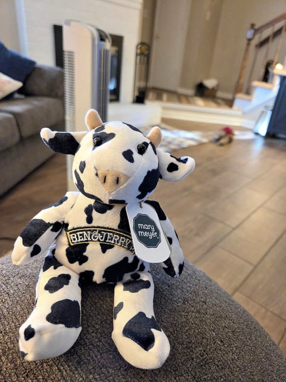 Mary Meyer Ben & Jerry's Cow Plush Stuffed Animal NWT